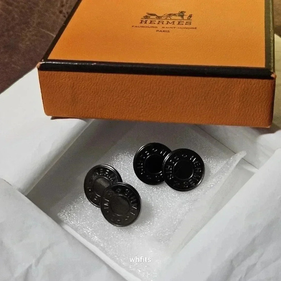 Hermes Chain Cufflinks - Picture 3 of 4